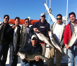 striped bass fishing in montauk